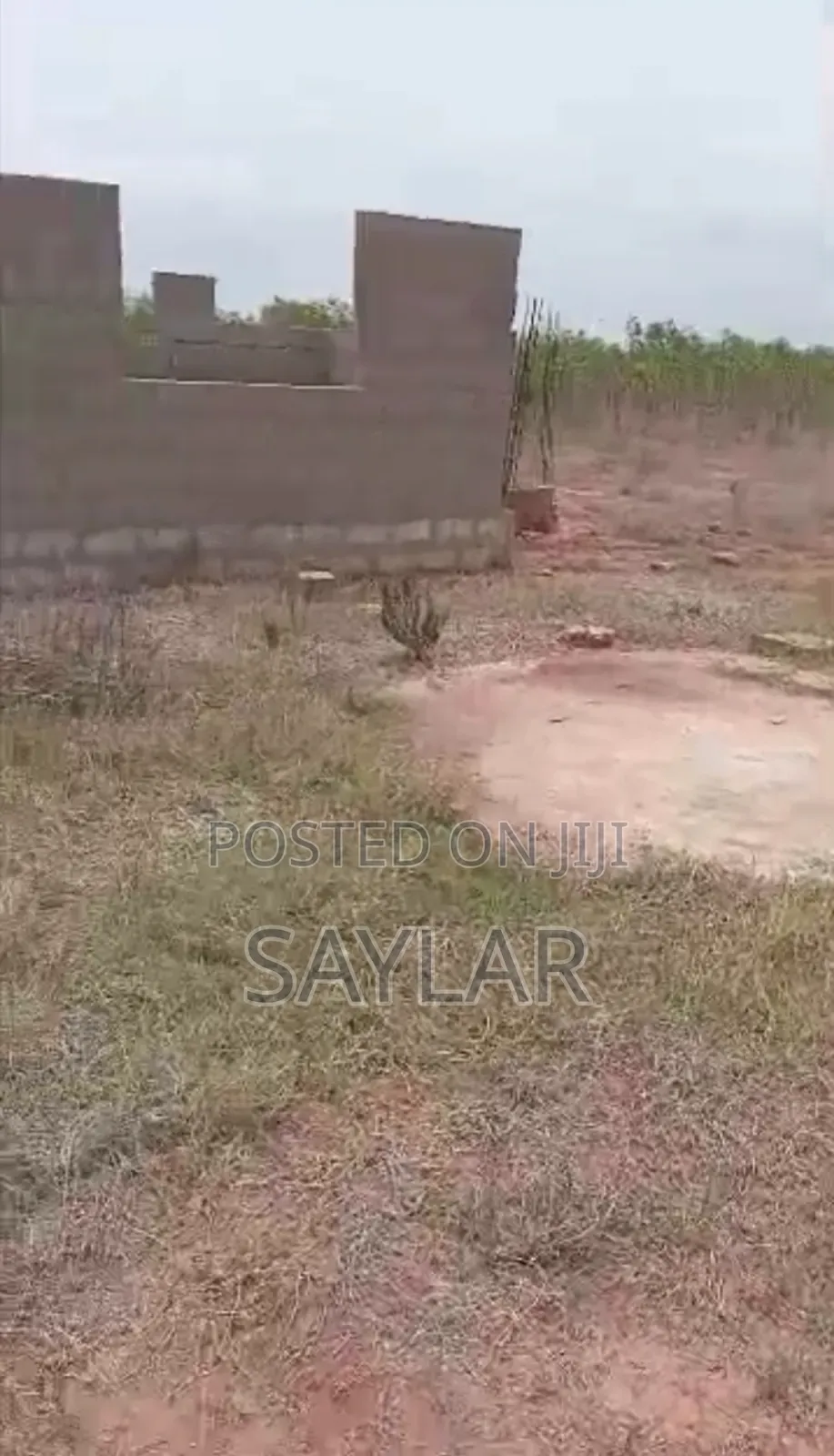 Full Plot Tema West Klagon, With Uncompleted Building on Lintle Level in Accra Metropolitan