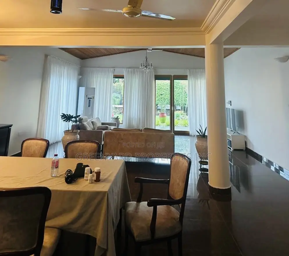 Furnished 7bdrm House in American House, East Legon for rent in East Legon