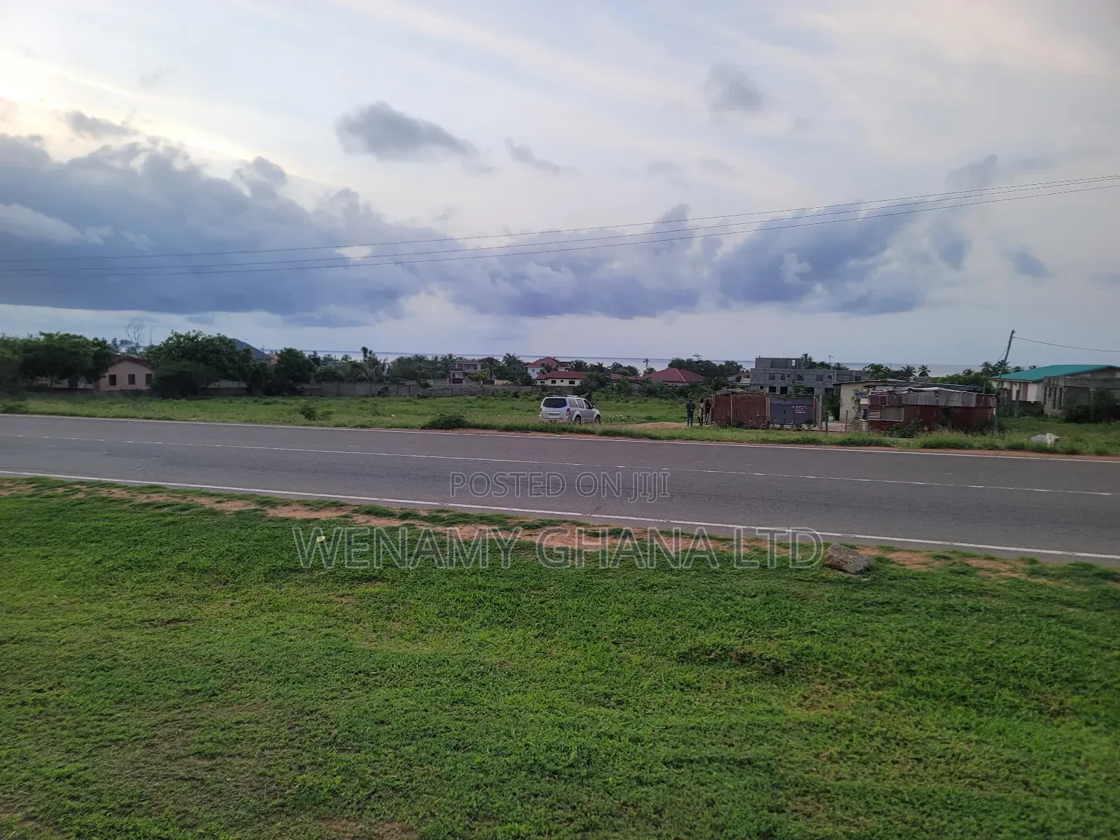 12 Plots or 3 Acres of Roadside Land for Saleat Prampram in Tema Metropolitan