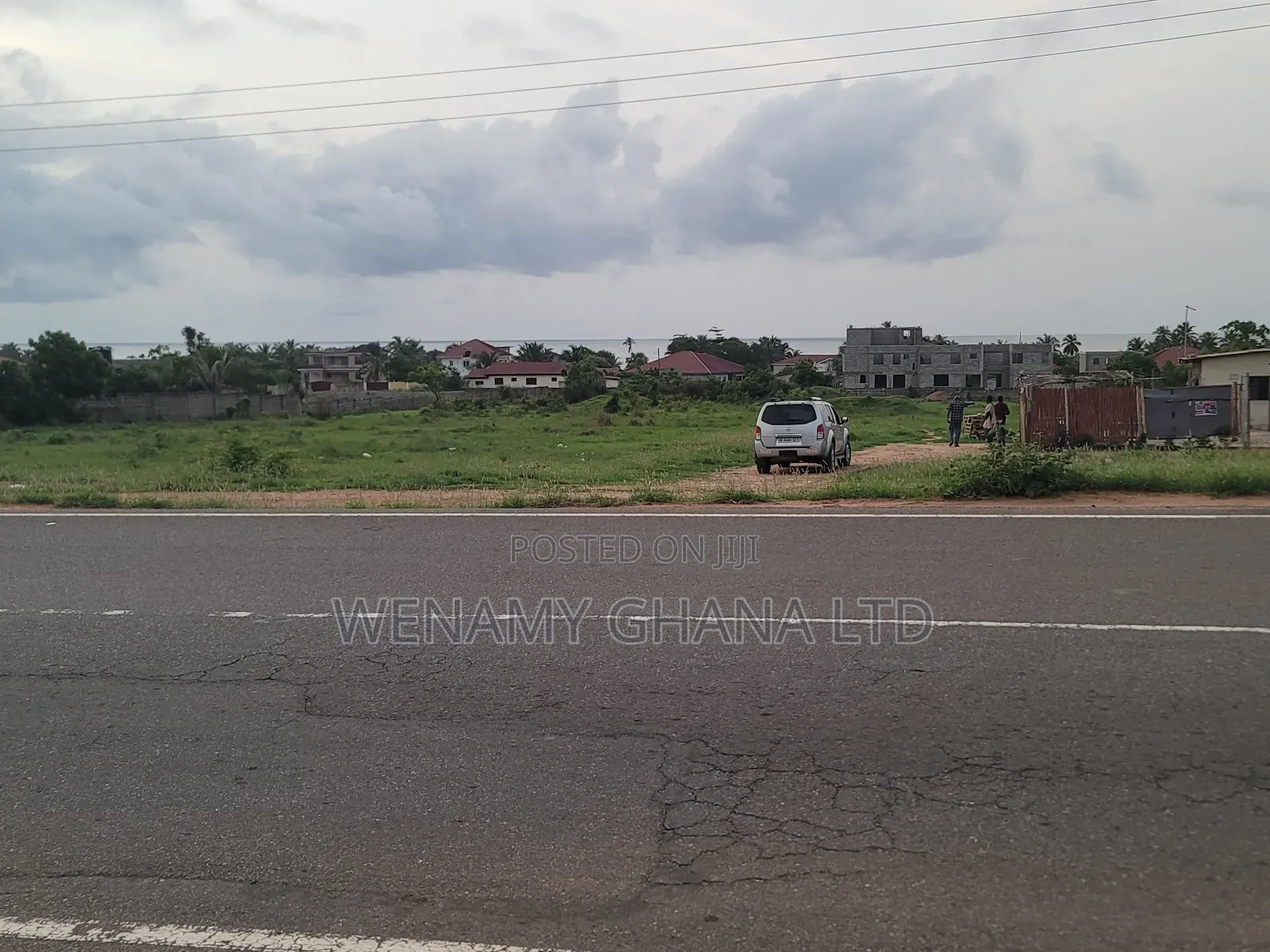 12 Plots or 3 Acres of Roadside Land for Saleat Prampram in Tema Metropolitan