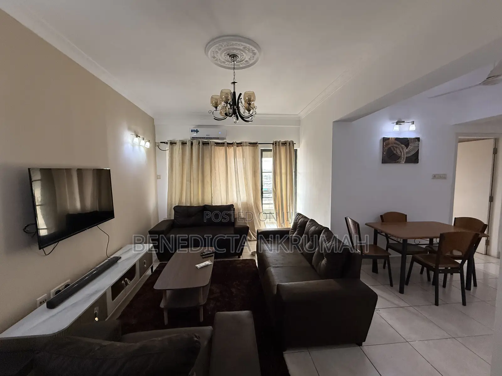 Furnished 3bdrm Apartment in Nyame Dua City, Tema Metropolitan for rent in Tema Metropolitan