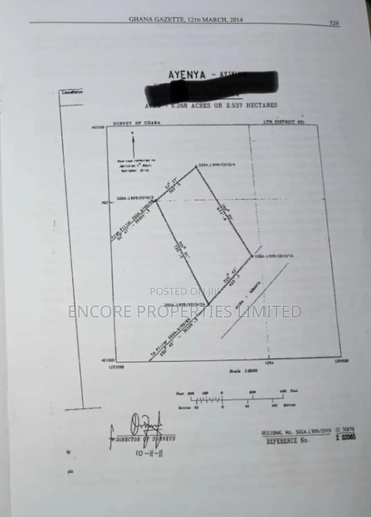 Ayikuma 7 Acres of Titled Land on the Main Road in Police Station