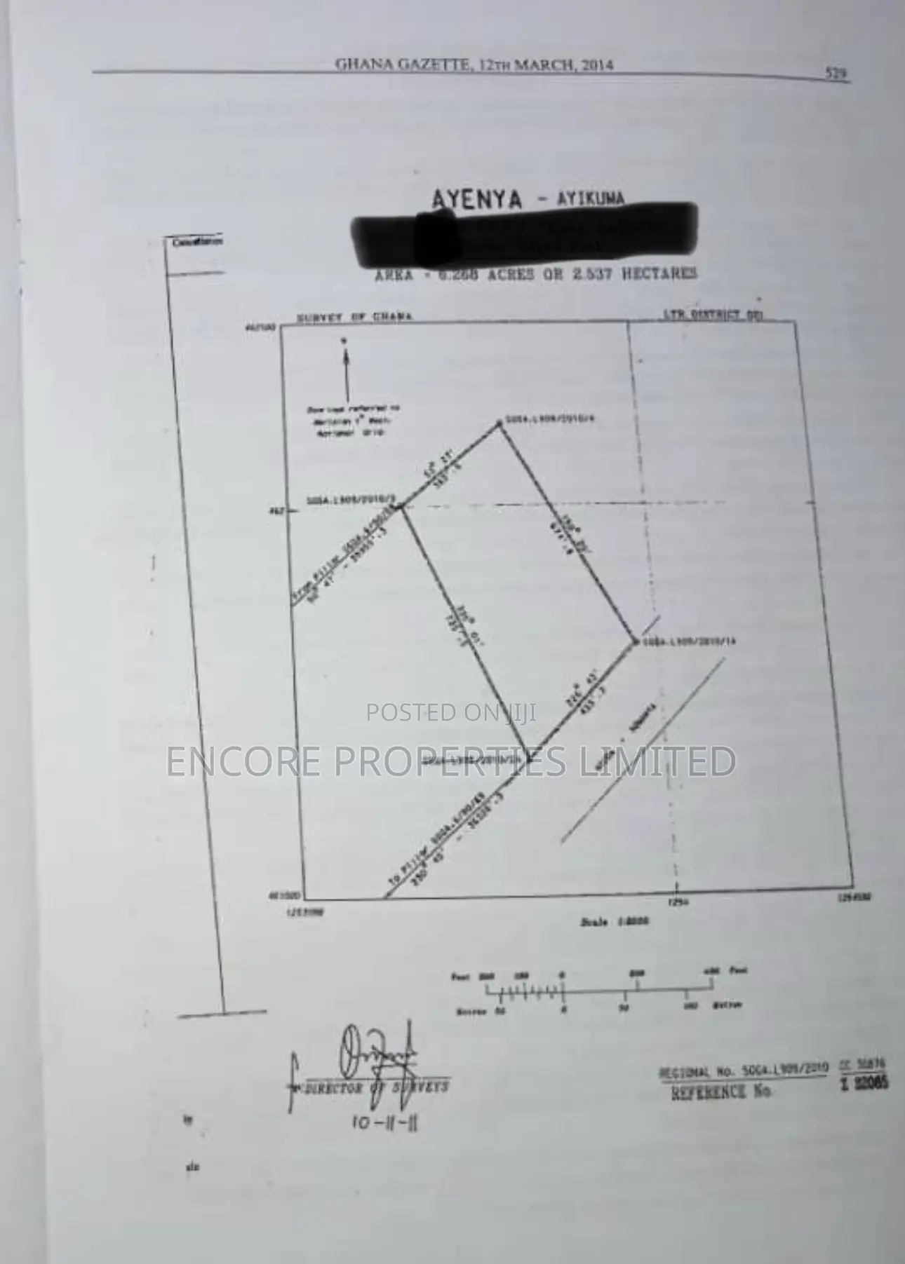 Ayikuma 7 Acres of Titled Land on the Main Road in Police Station
