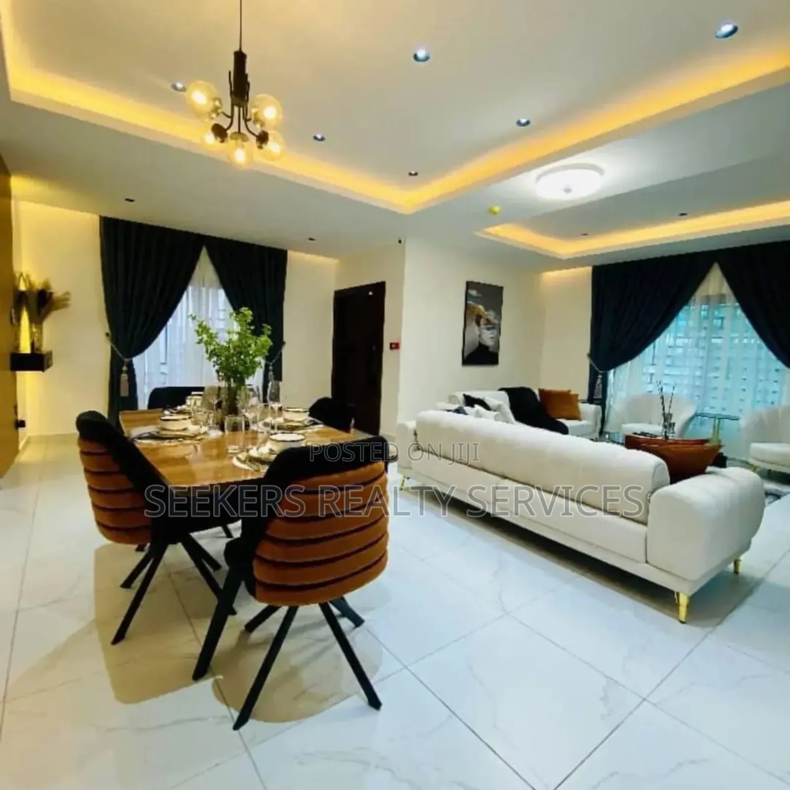 Furnished 3bdrm House in Seekers Realty, East Legon for sale in East Legon