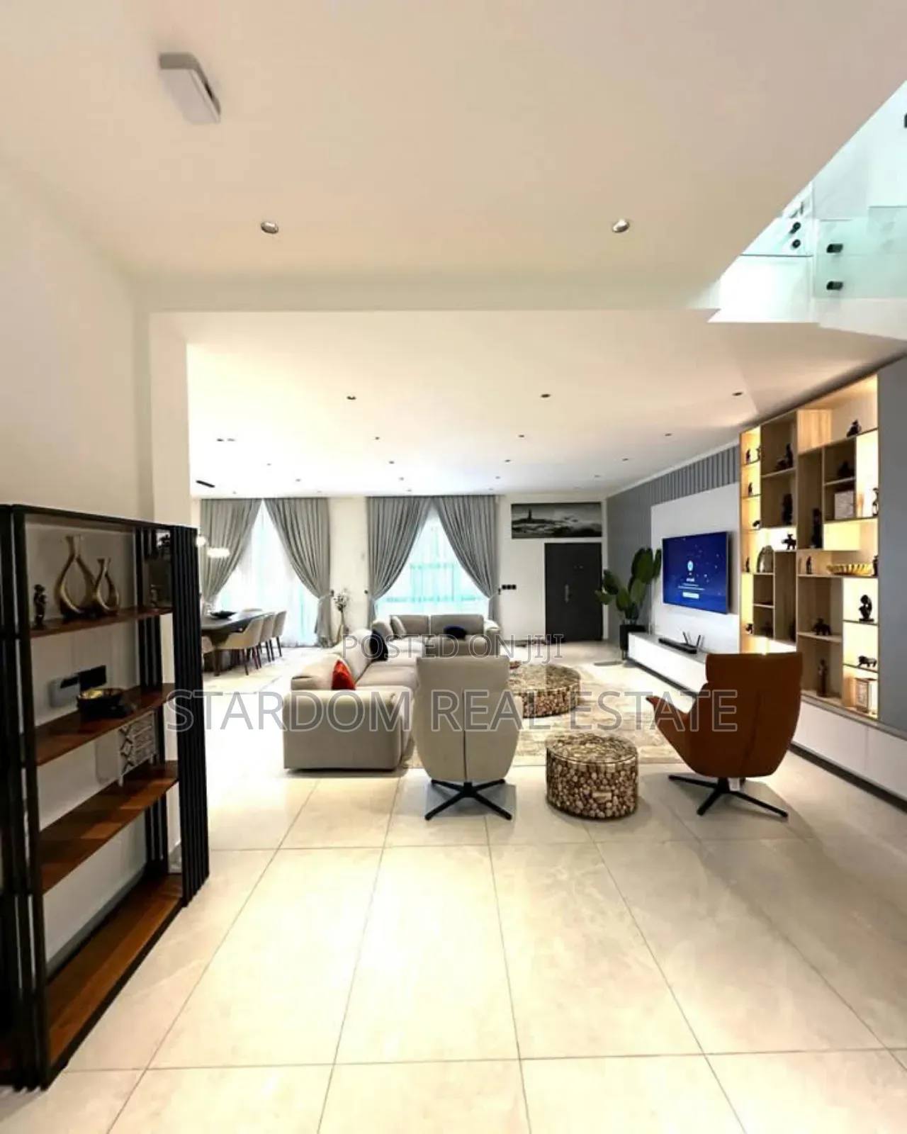 Furnished 4bdrm Duplex in East Legon Hills for sale in East Legon