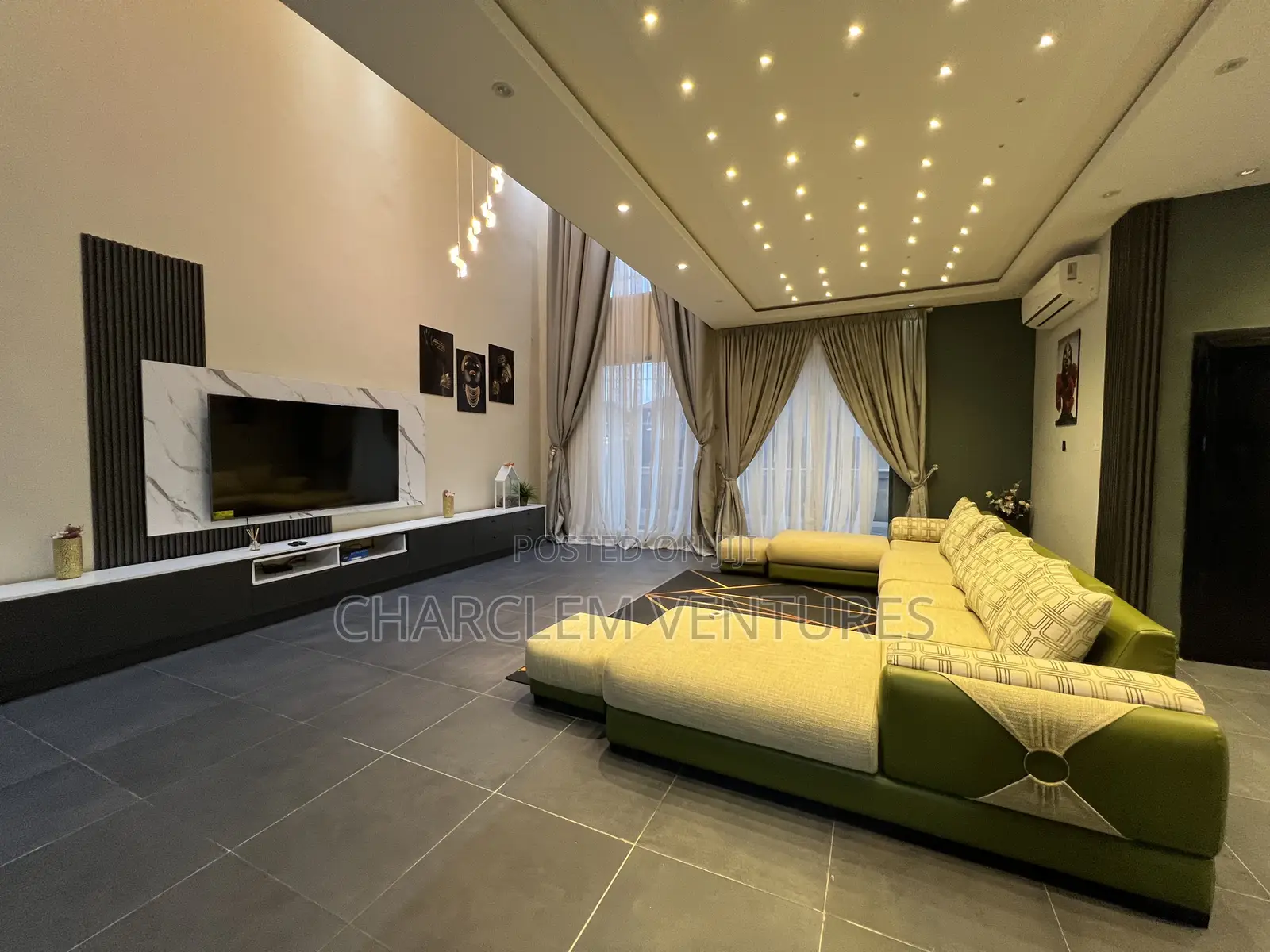 Furnished 4bdrm House in Charclem Ventures, Ashaley Botwe for rent in Ashaley Botwe