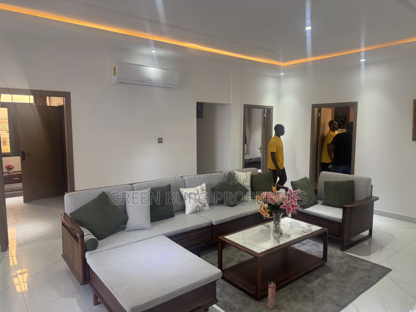 Furnished 2bdrm Apartment in Green, East Legon for rent in East Legon
