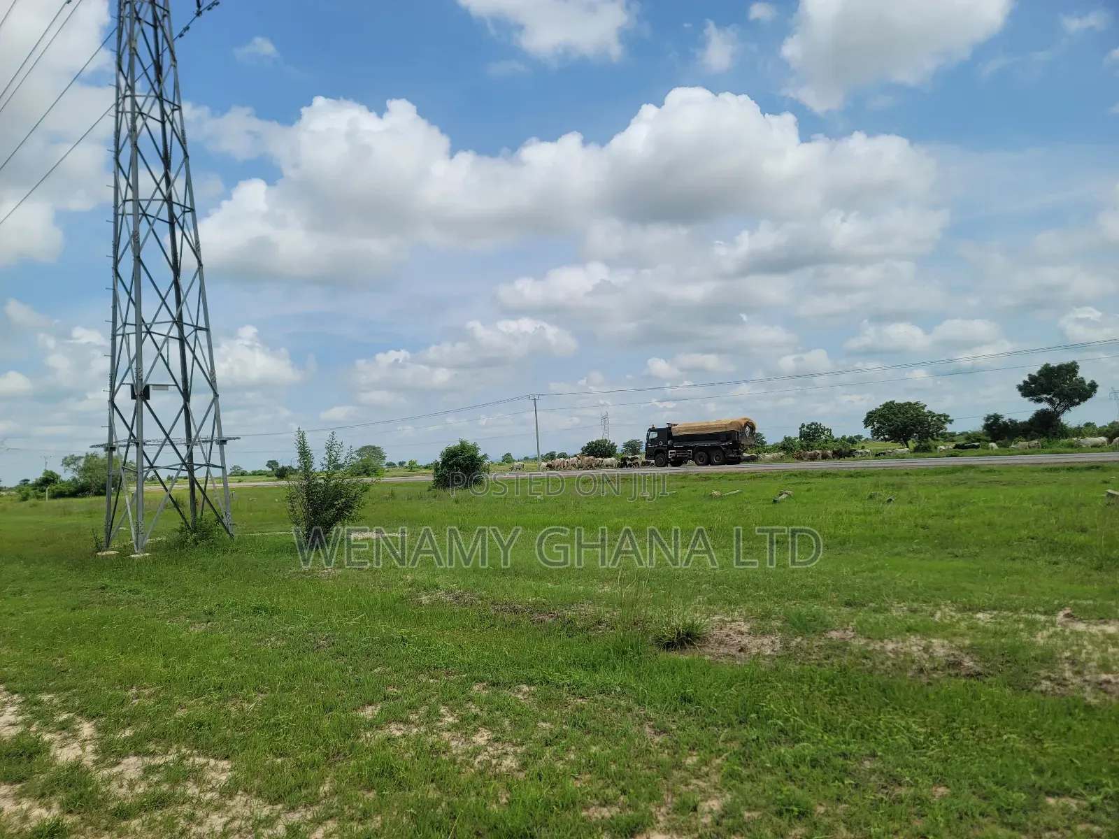 Roadside Land Motorway 10 Minutes After Central University in Tema Metropolitan