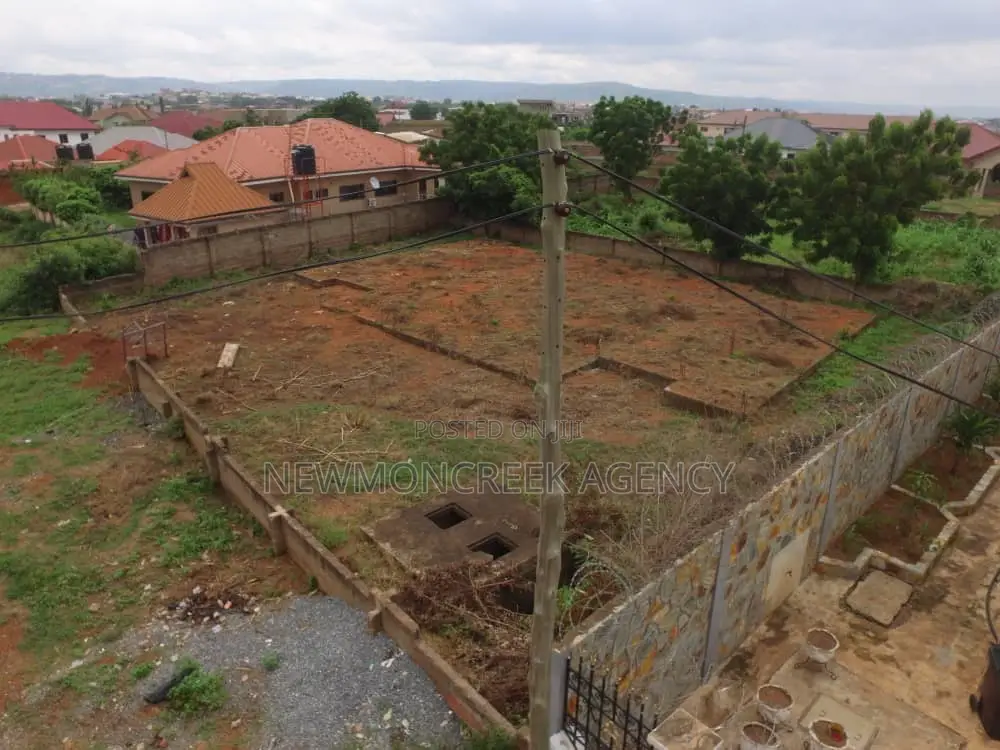 Plot in a Developed Area Located at Amrahia With Good Roads. in Adenta