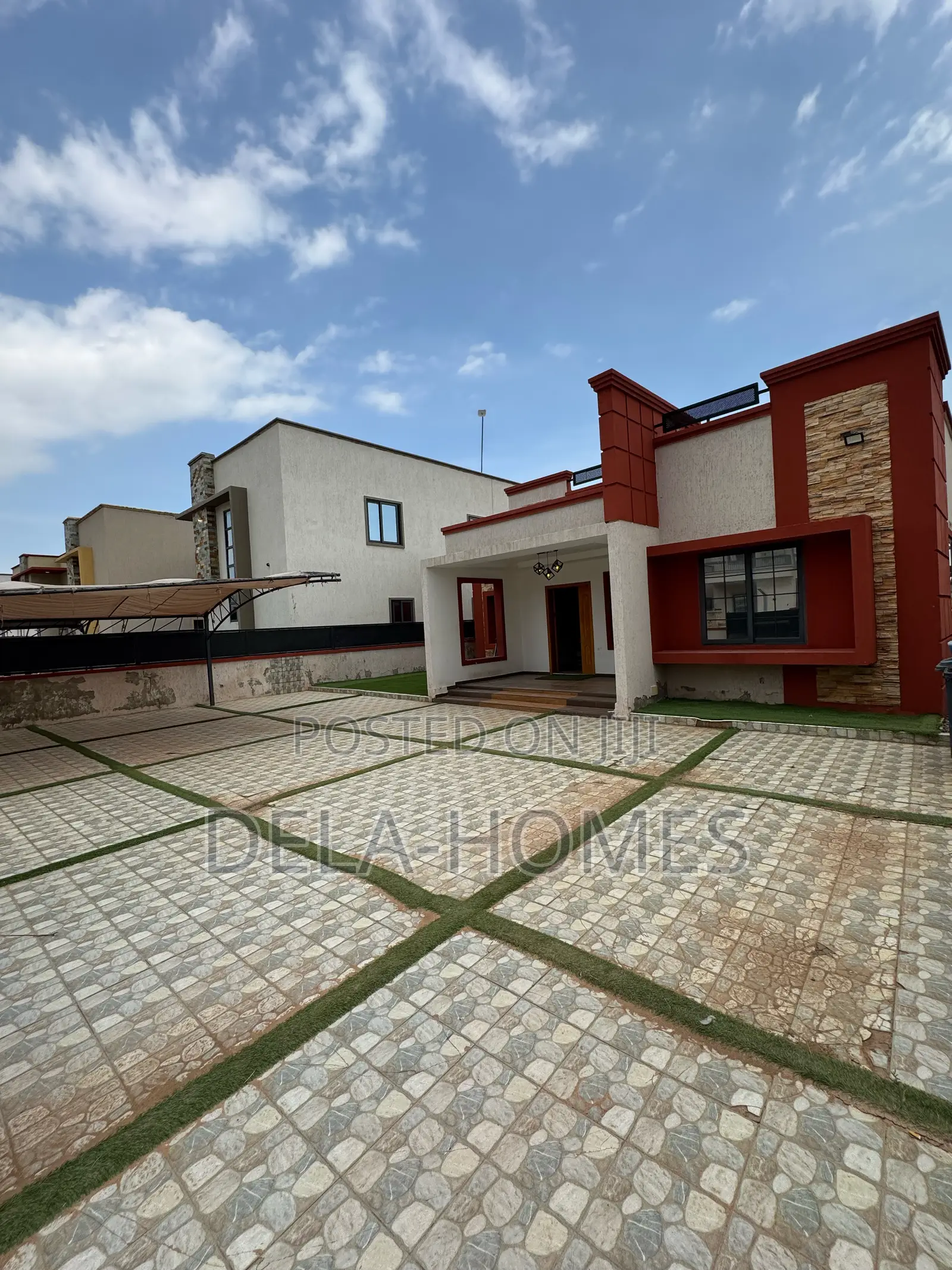 Four—Bedroom Self Compound for Rent at Ashaley Botwe. in Lake Side Estate