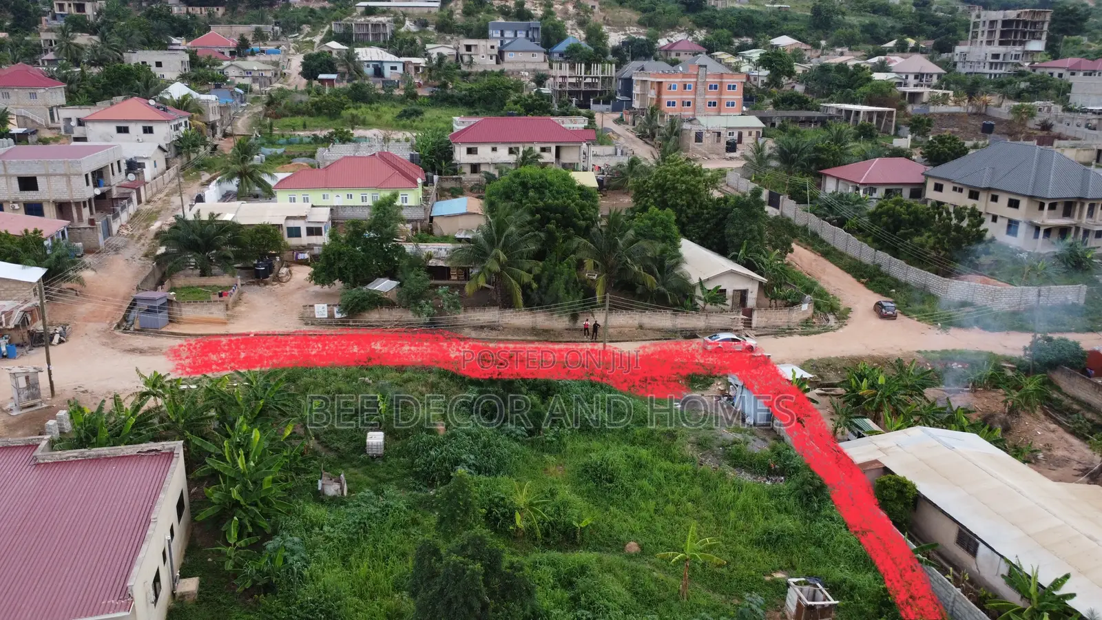 1 and Half Peaceful Land for Sale in Oyarifa