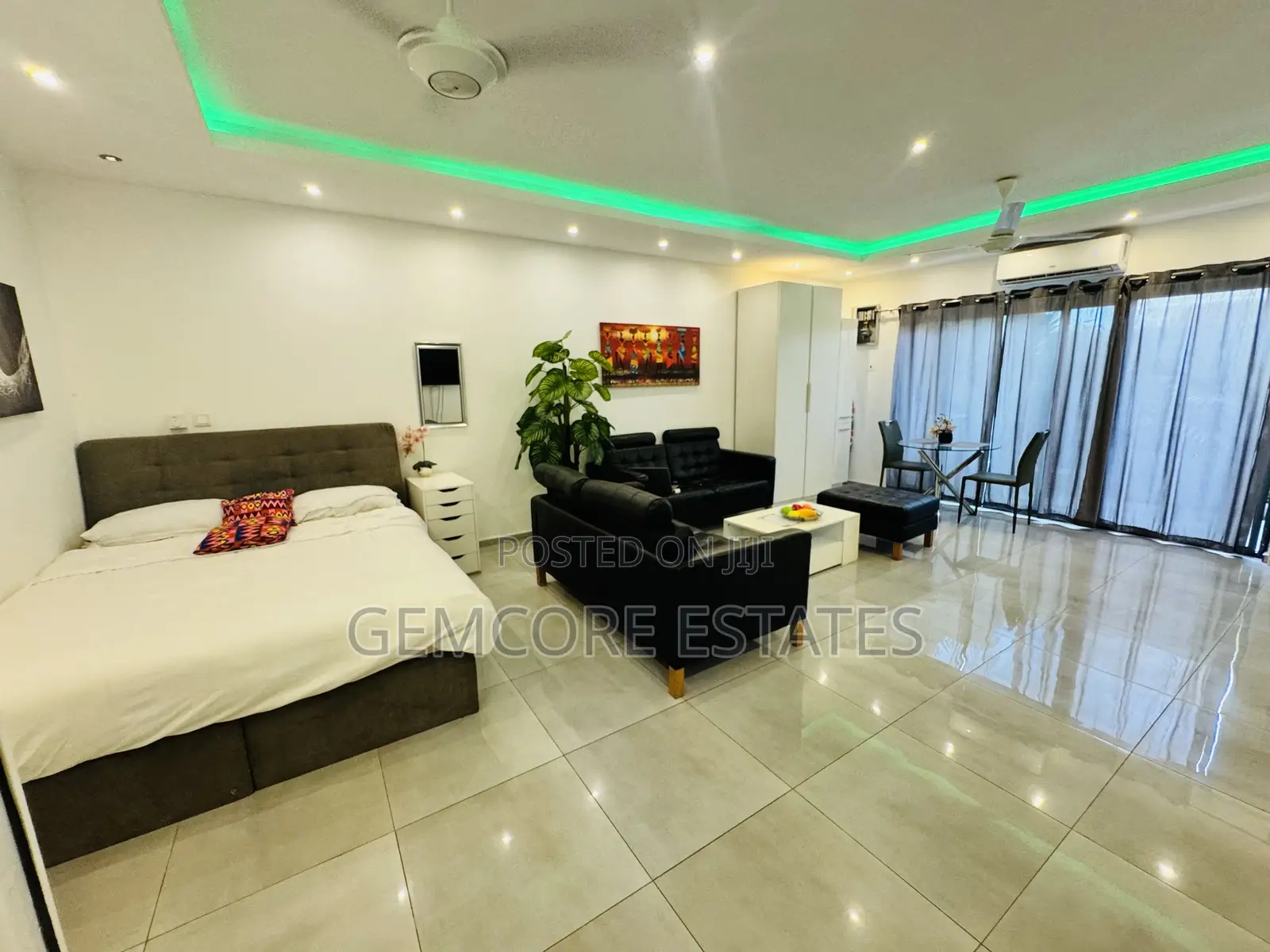 Furnished Studio Apartment in East Legon Hills, Ashaley Botwe for rent in Ashaley Botwe