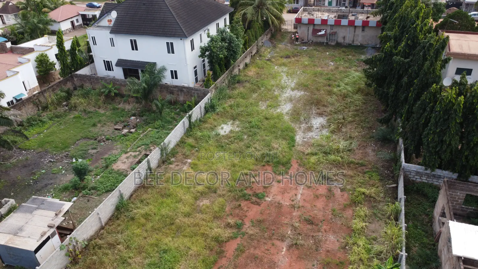 Road Side 0.40 With Shops for Sale in Haatso