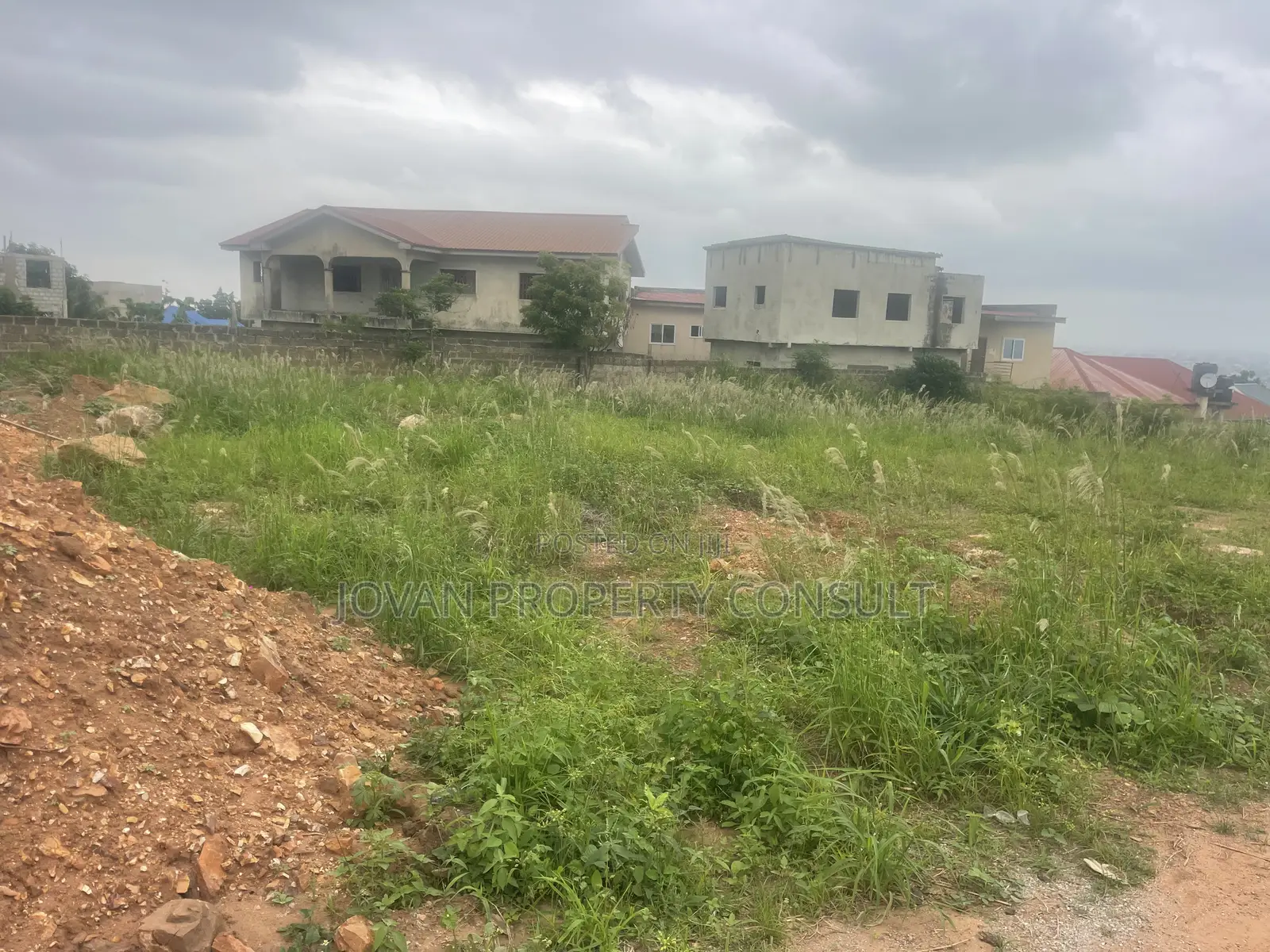 Half Plot for Sale at Acp 350,000 Cedis Land Title in Pokuase