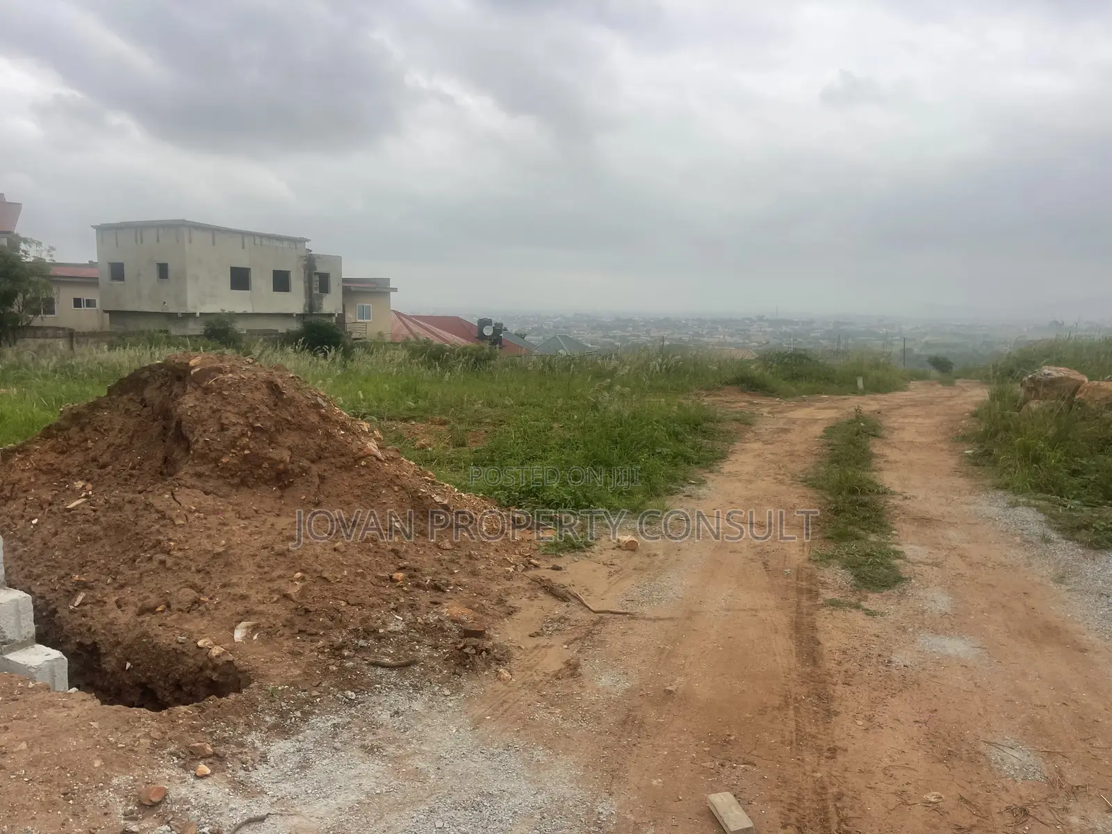 Half Plot for Sale at Acp 350,000 Cedis Land Title in Pokuase