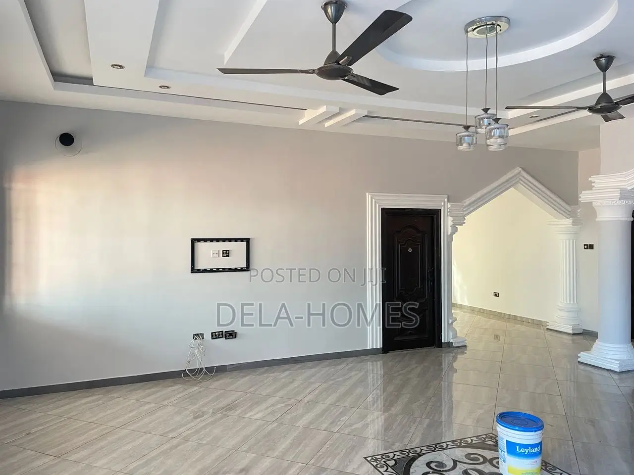 Three Bedroom Self Compound for Rent at Ashaley Botwe  in Lake Side Estate