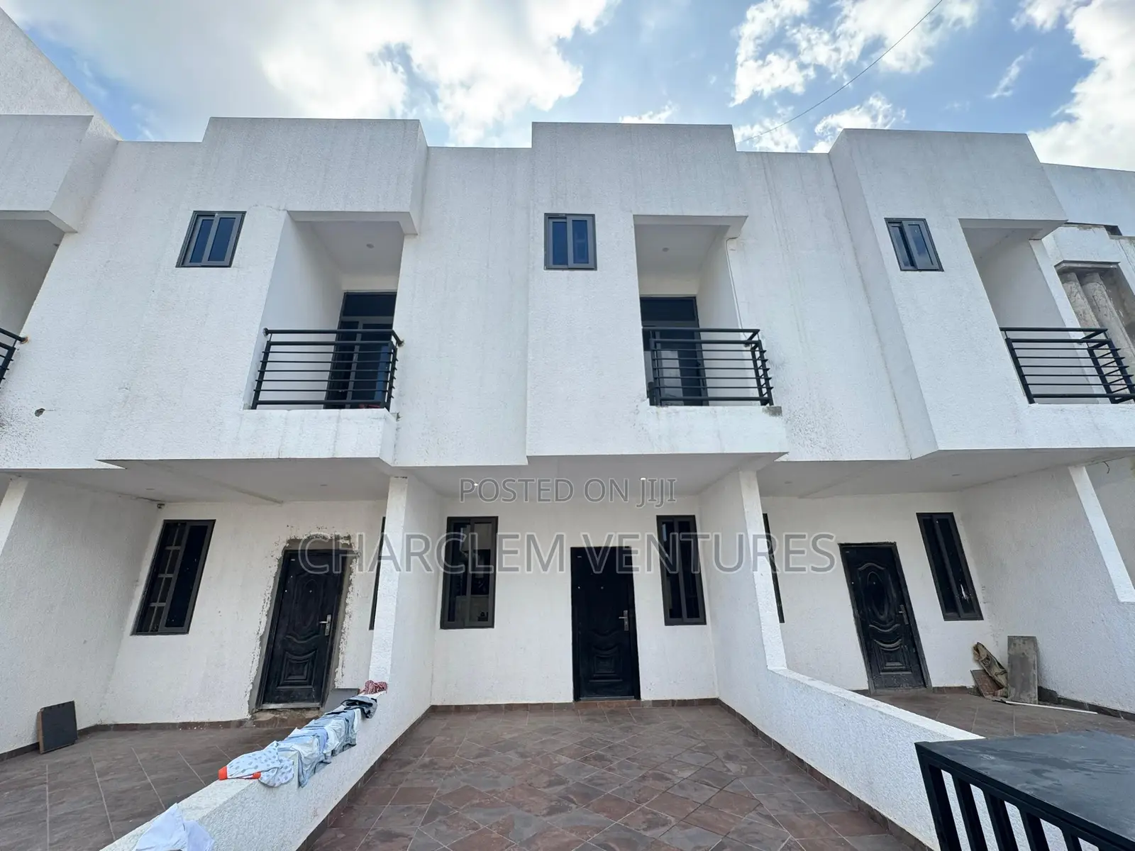 Furnished 2bdrm Townhouse / Terrace in Charclem Ventures, East Legon in East Legon