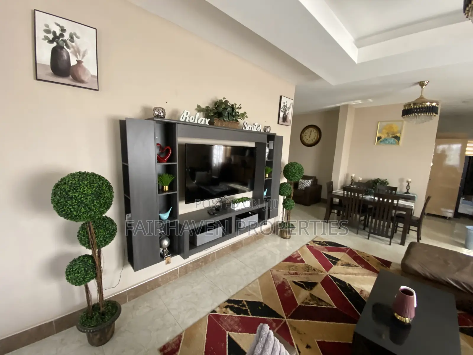 Fully Furnished 3 Bedrooms Apartments (Short or Long Stays) in Tseaddo