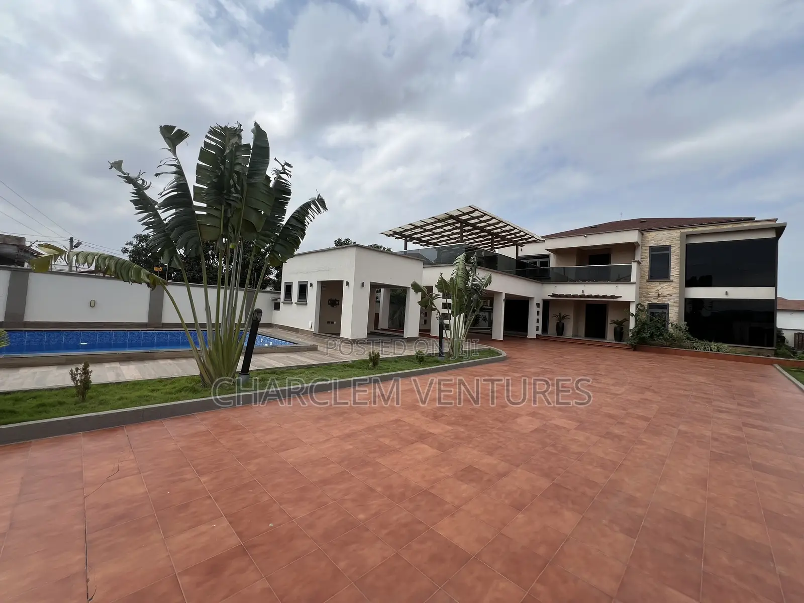 Furnished 4bdrm House in Charclem Ventures, East Legon for rent in East Legon