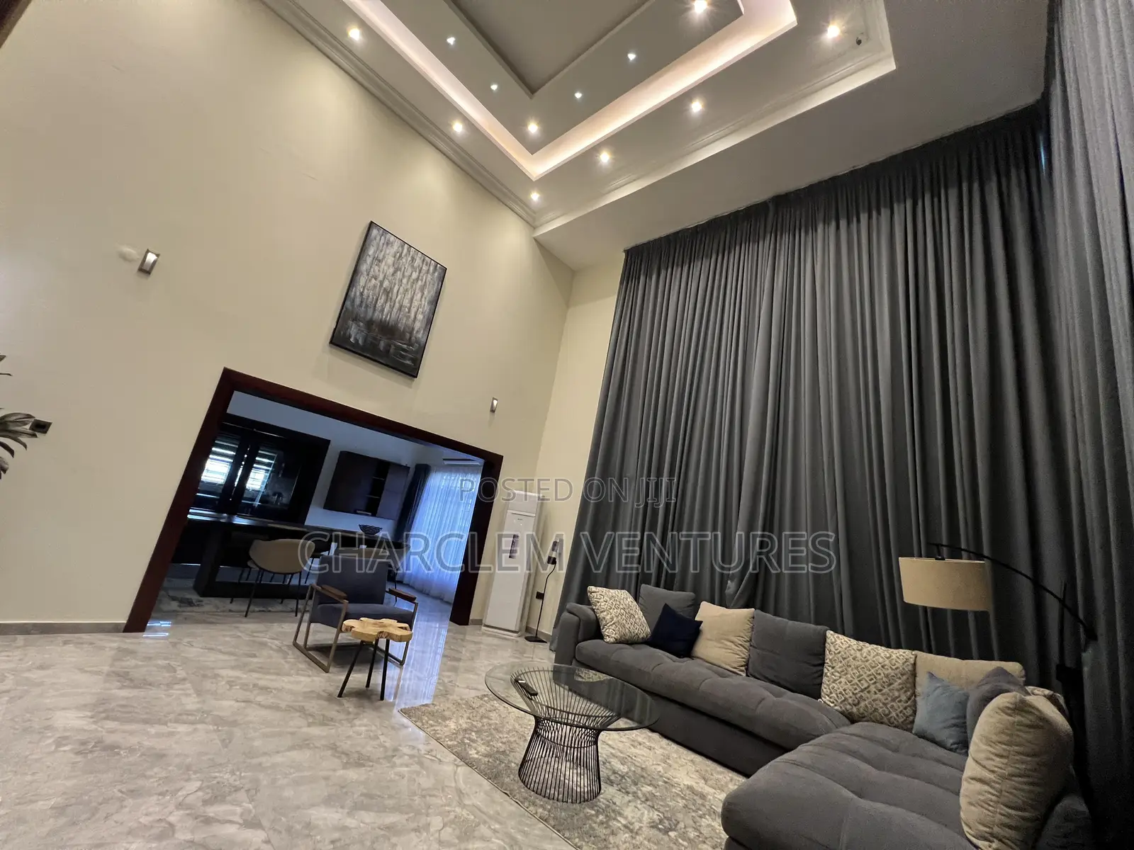 Furnished 4bdrm House in Charclem Ventures, East Legon for rent in East Legon