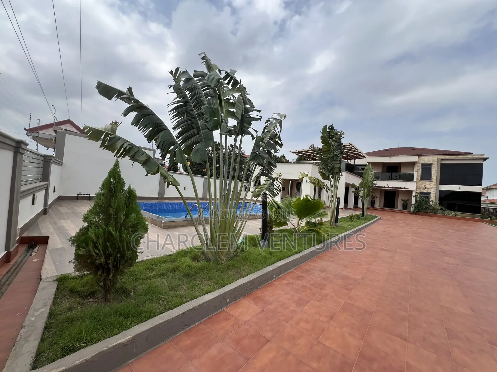 Furnished 4bdrm House in Charclem Ventures, East Legon for rent in East Legon