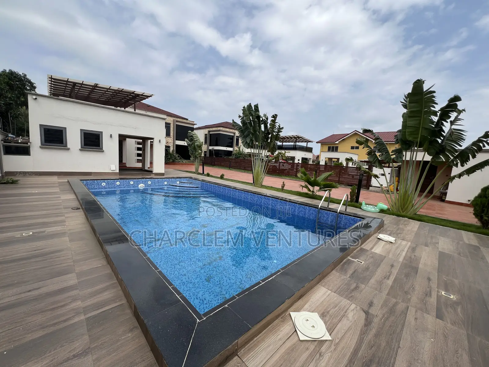 Furnished 4bdrm House in Charclem Ventures, East Legon for rent in East Legon