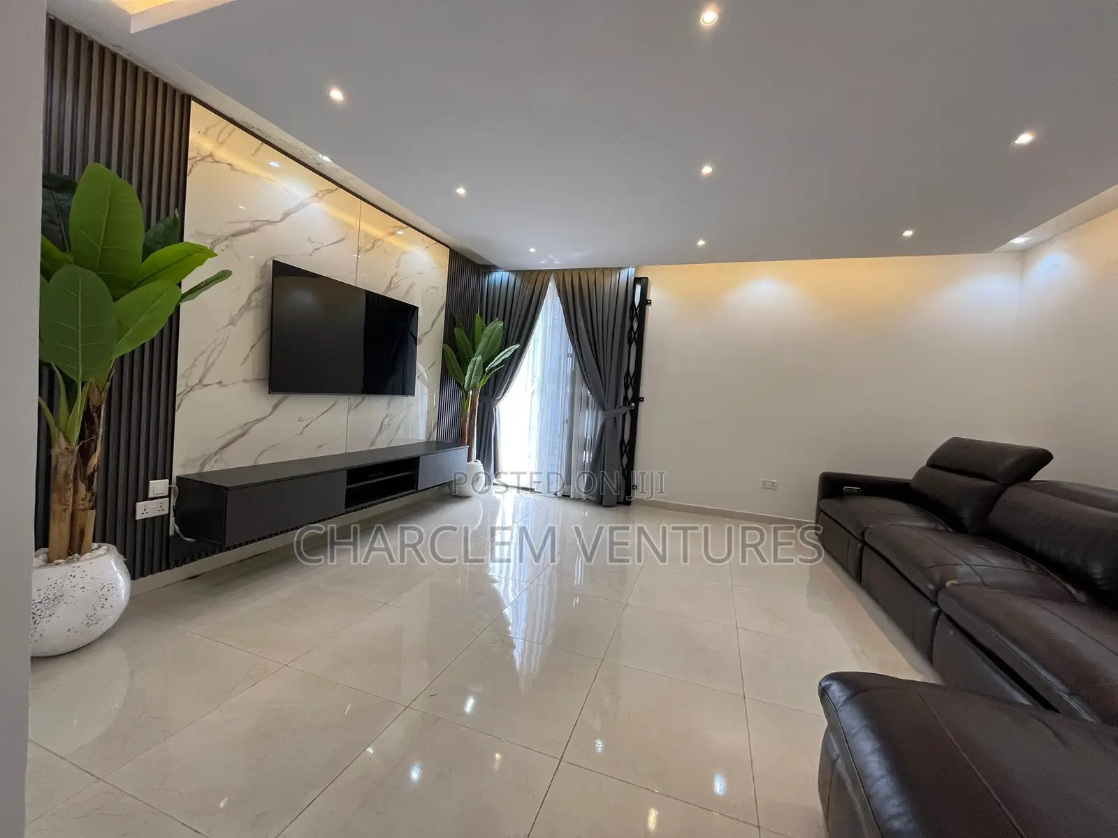 Furnished 2bdrm House in Charclem Ventures, East Legon for rent in East Legon