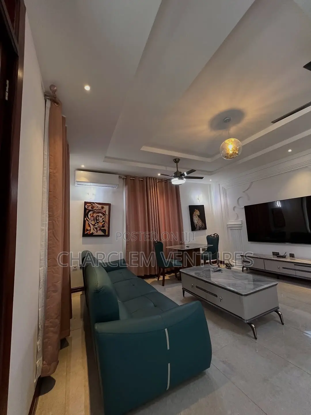 Furnished 3bdrm Apartment in Charclem Ventures, Accra Metropolitan in Accra Metropolitan
