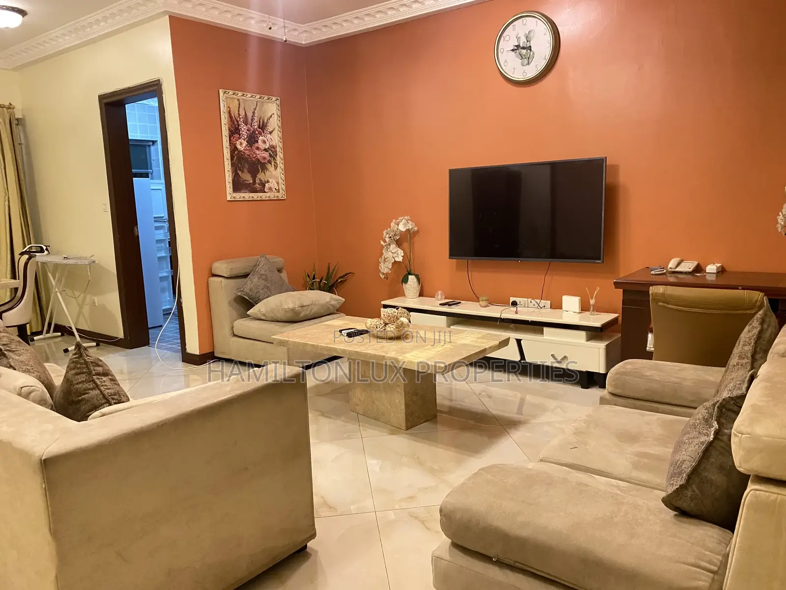 Furnished 2bdrm Apartment in Adjiringanor, East Legon for rent in East Legon