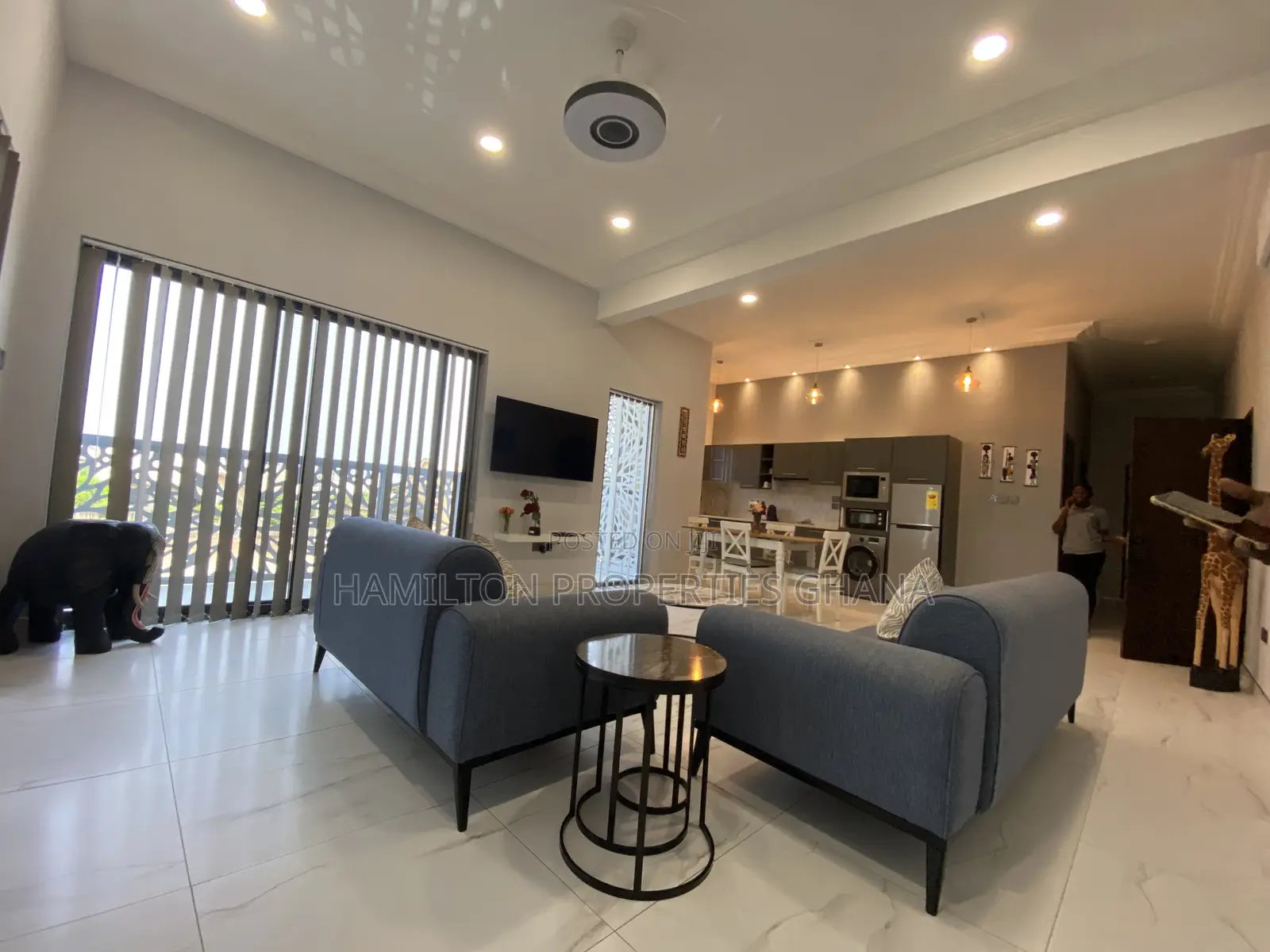 Furnished 2bdrm Apartment in East Legon Galaxy for rent in East Legon