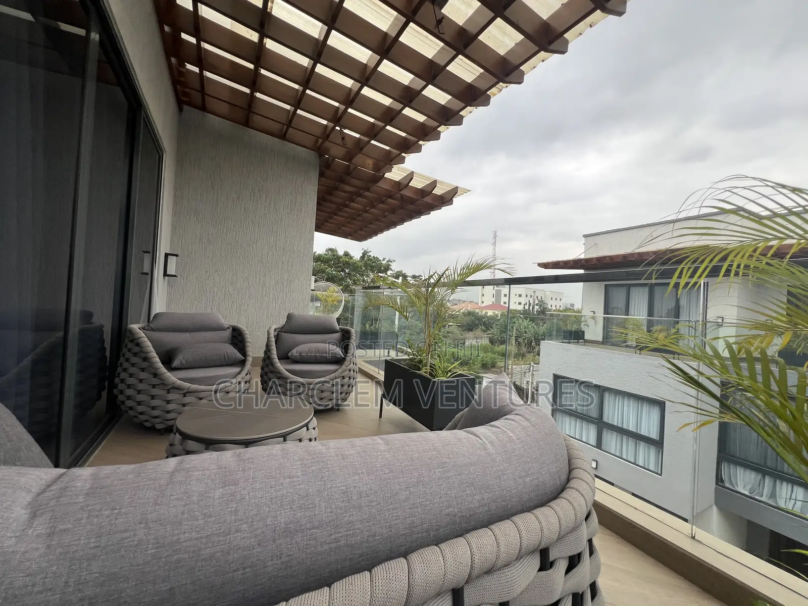 Furnished 4bdrm Townhouse / Terrace in Charclem Ventures, Roman Ridge in Roman Ridge