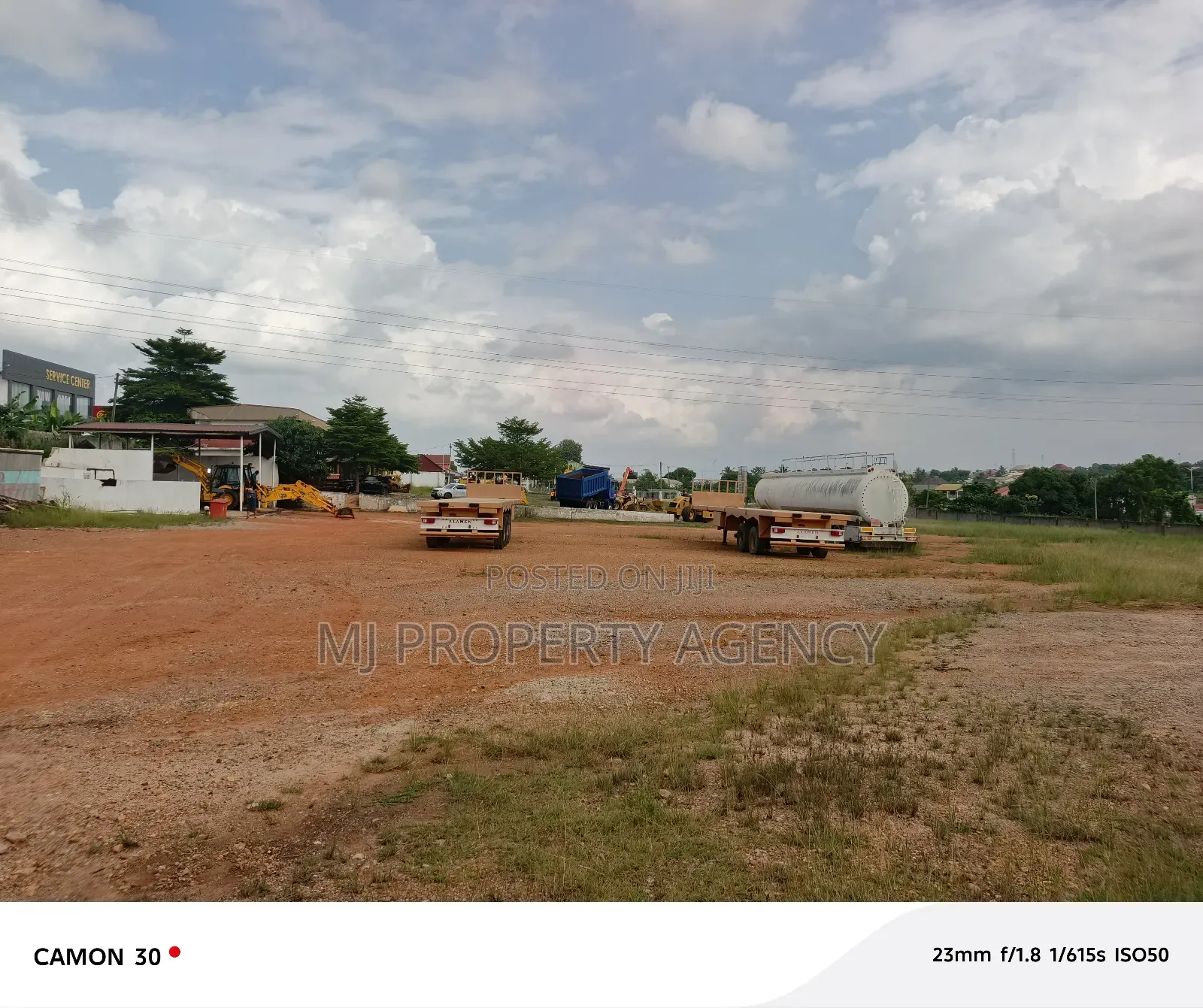 3 Acres Roadside Land With 1800 SQM Warehouse in Tema Metropolitan