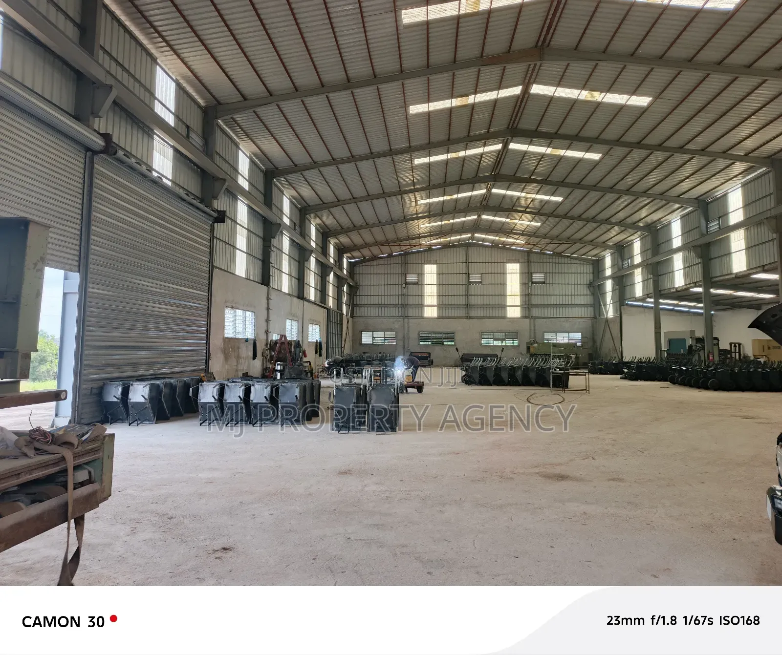 3 Acres Roadside Land With 1800 SQM Warehouse in Tema Metropolitan