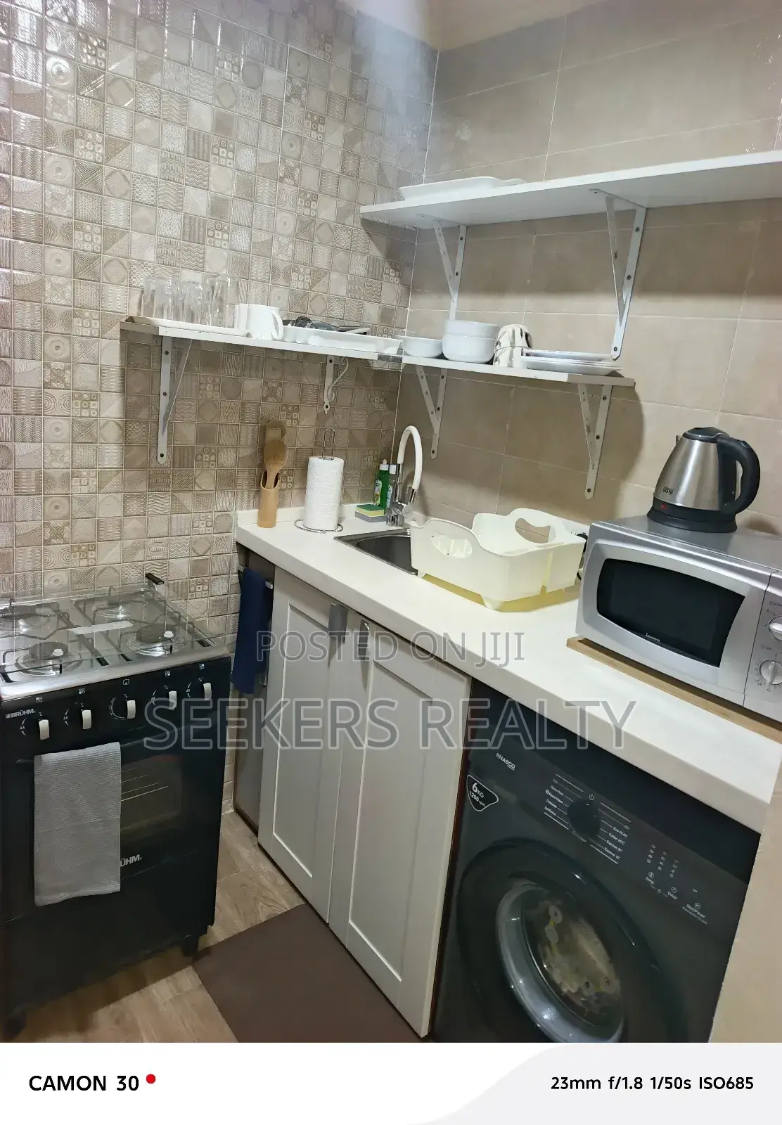 Furnished 1bdrm Apartment in Seekers Realty, Labone for rent in Labone