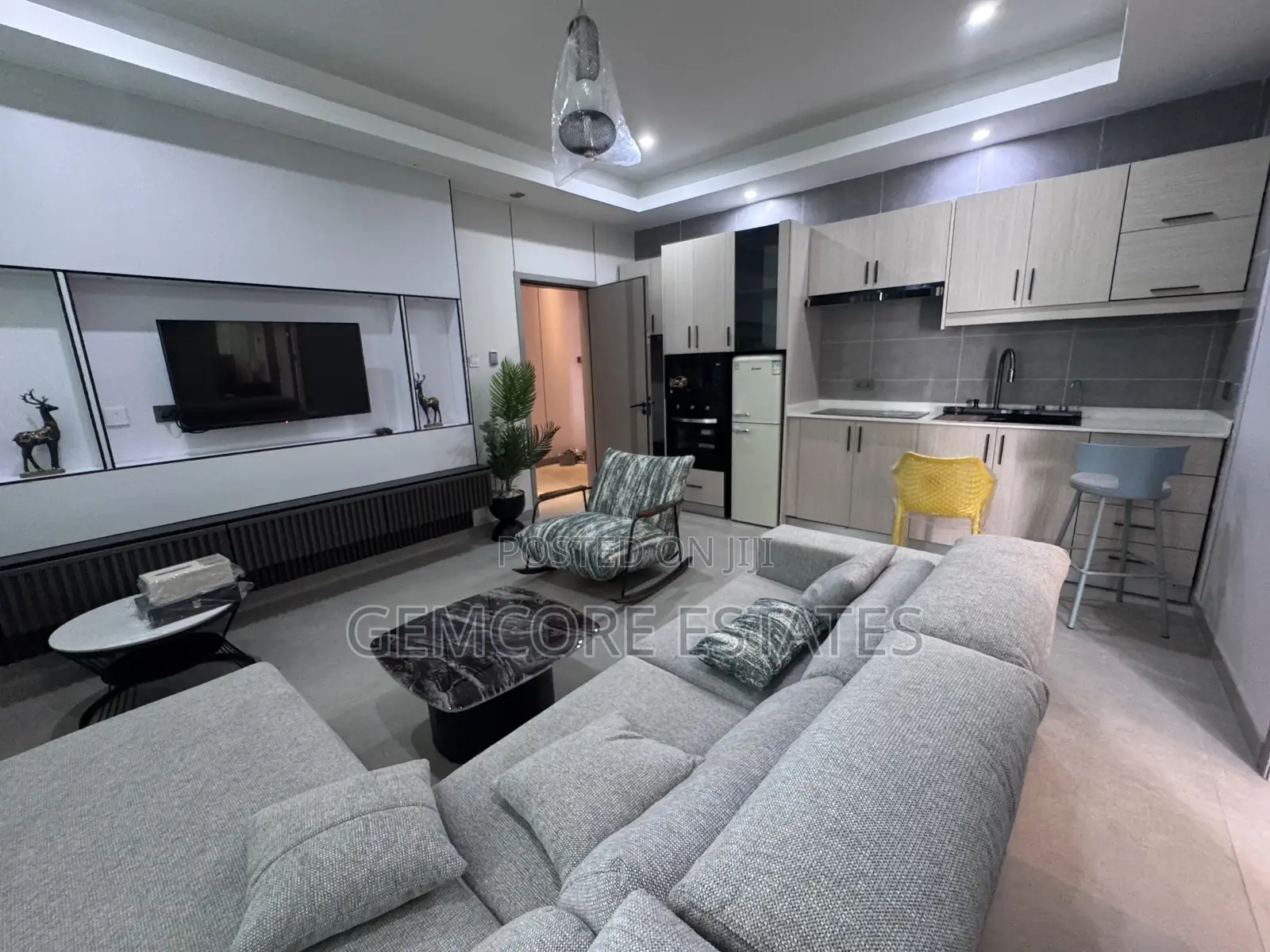 Furnished 1bdrm Apartment in Ogbojo, East Legon for rent in East Legon