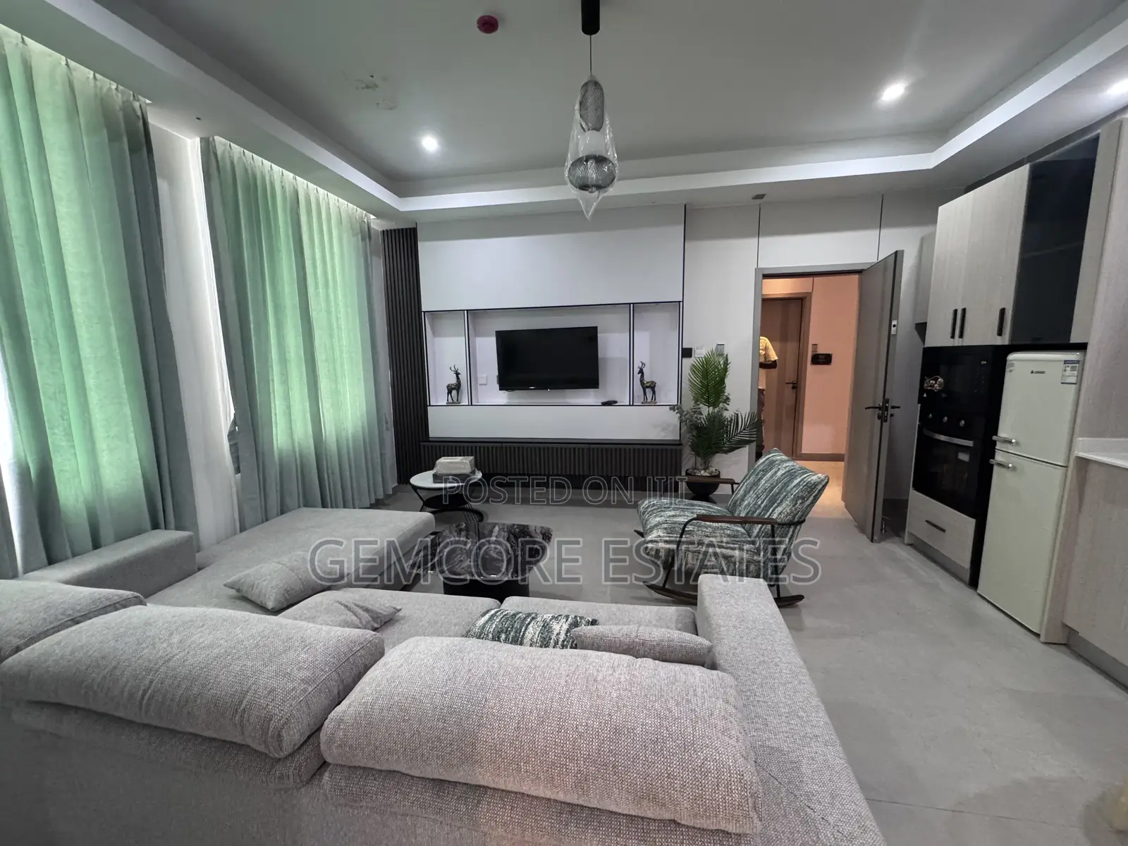 Furnished 1bdrm Apartment in Ogbojo, East Legon for rent in East Legon