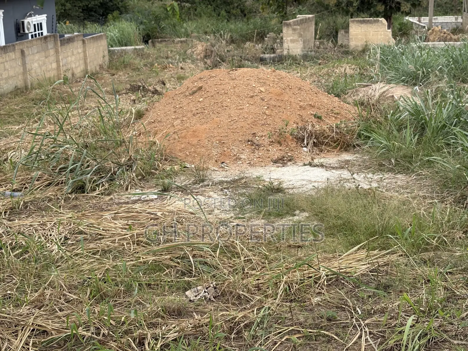 Half Plot for Sale at Aboabo,Sokoban Road. in Kumasi Metropolitan