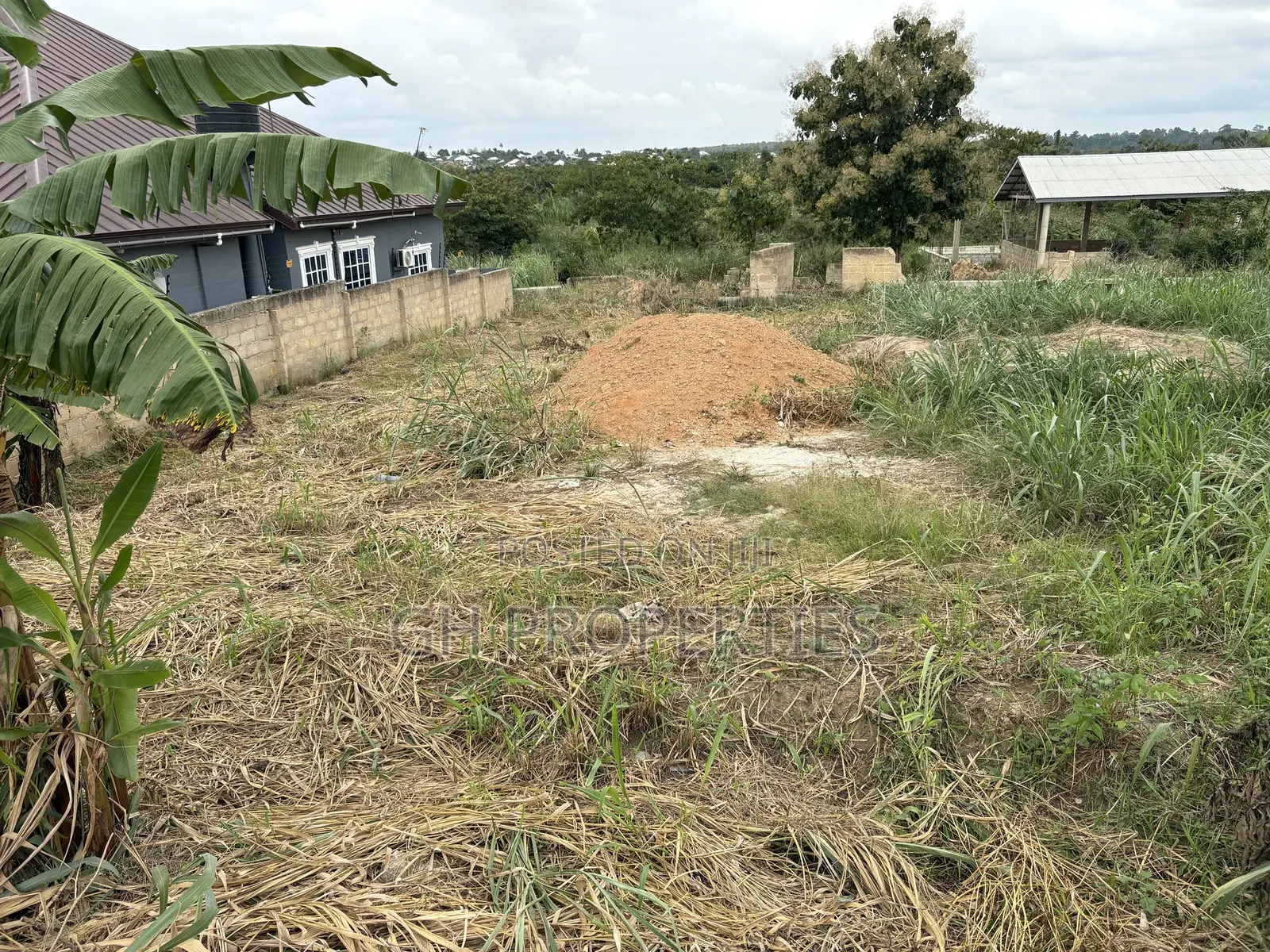 Half Plot for Sale at Aboabo,Sokoban Road. in Kumasi Metropolitan