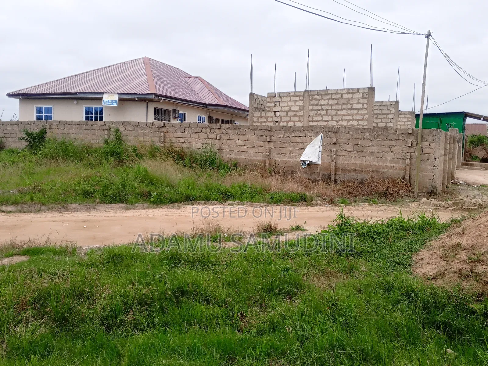 Land Opposite Dini City on Sale Obakrowa in Ga South Municipal