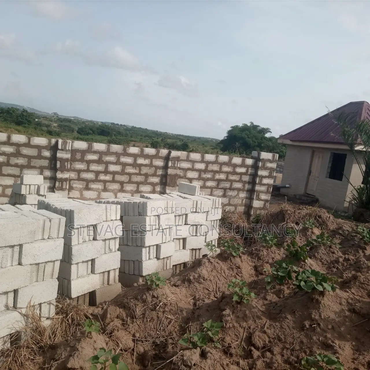 2plots for Sale at Adawukwa Junction Road in Gomoa East