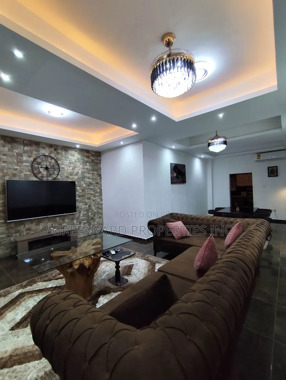 Furnished 2bdrm Apartment in Ogbojo, East Legon for rent in East Legon