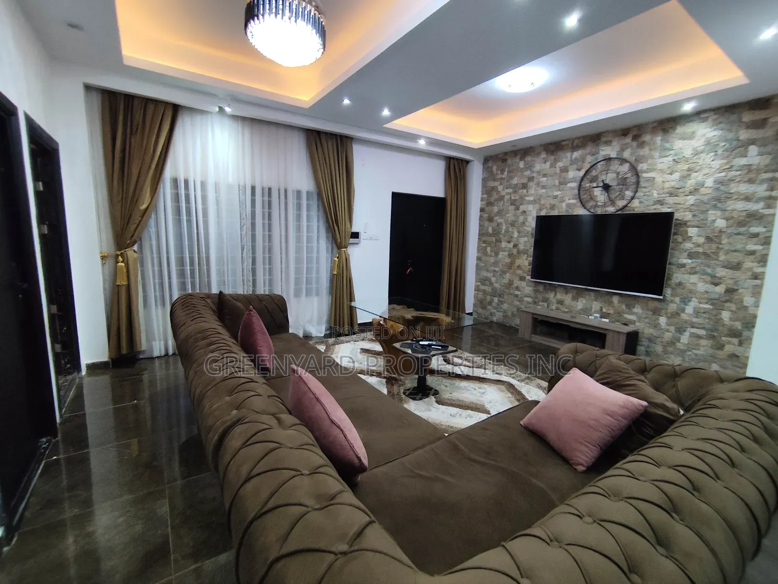 Furnished 2bdrm Apartment in Ogbojo, East Legon for rent in East Legon