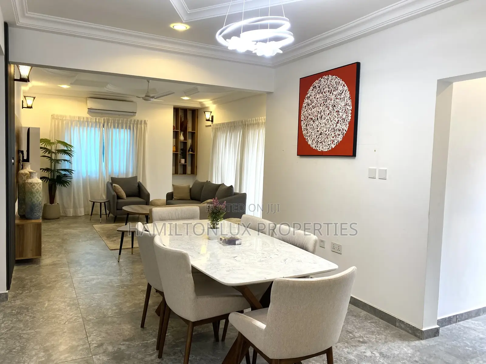 Furnished 3bdrm Apartment in East Airport, Tseaddo for rent in Tseaddo