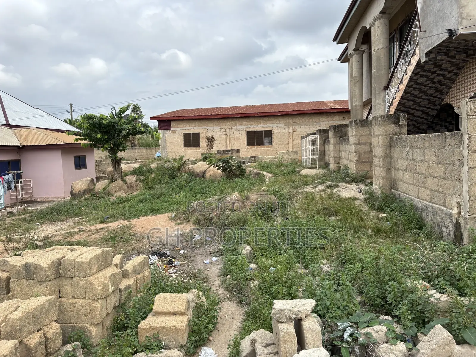 Half Plot for Sale at Sokoban Krofrom. in Kumasi Metropolitan