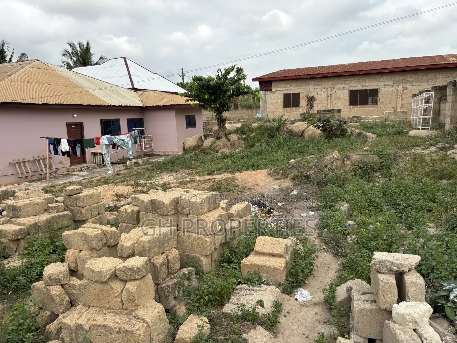 Half Plot for Sale at Sokoban Krofrom. in Kumasi Metropolitan