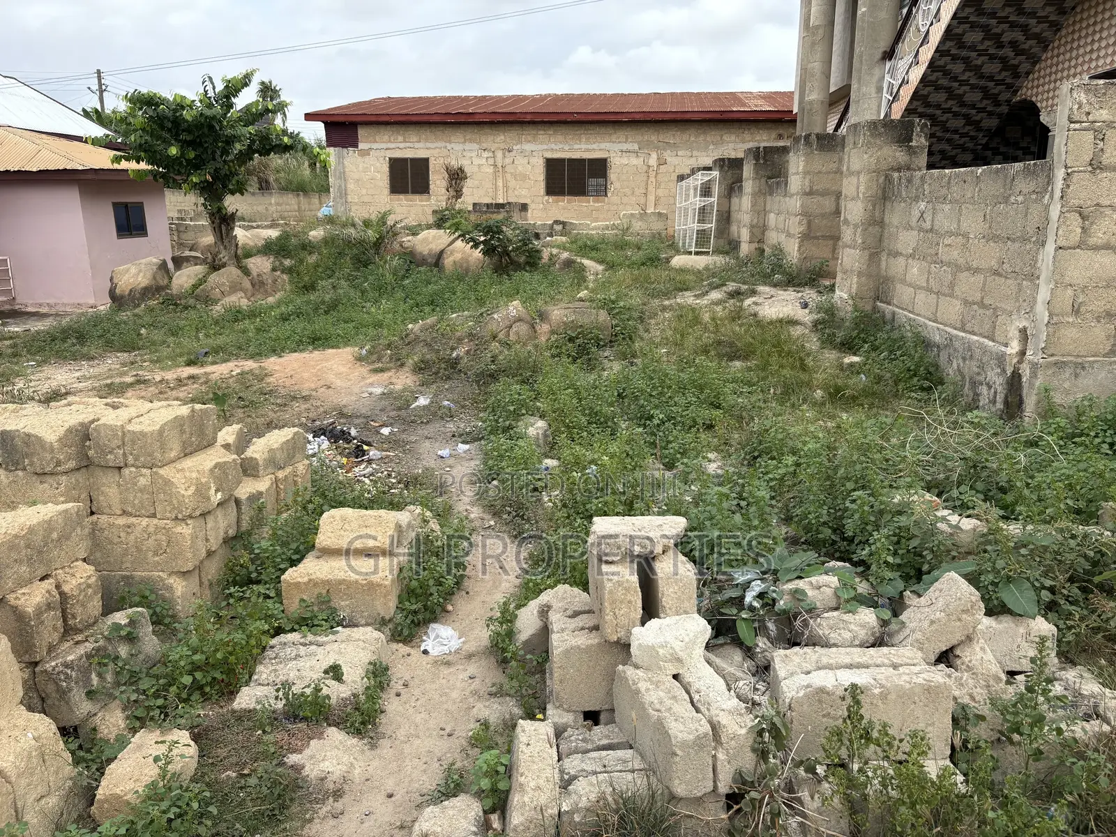 Half Plot for Sale at Sokoban Krofrom. in Kumasi Metropolitan