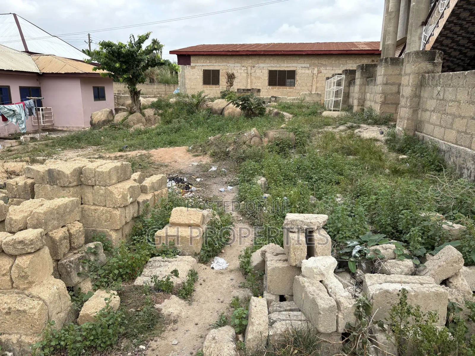 Half Plot for Sale at Sokoban Krofrom. in Kumasi Metropolitan