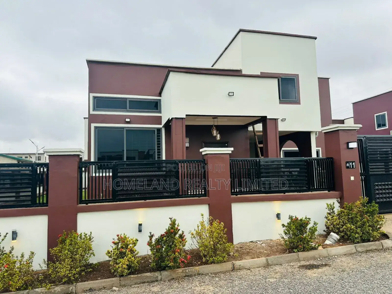 Furnished 4bdrm Duplex in Taxi Rank, Adenta for rent in Adenta