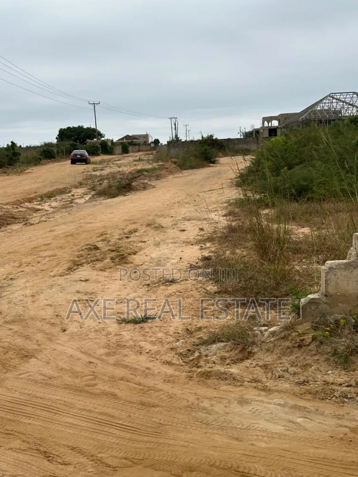 Attractive! Plot Drop at Prampram Beach Road in Prampram