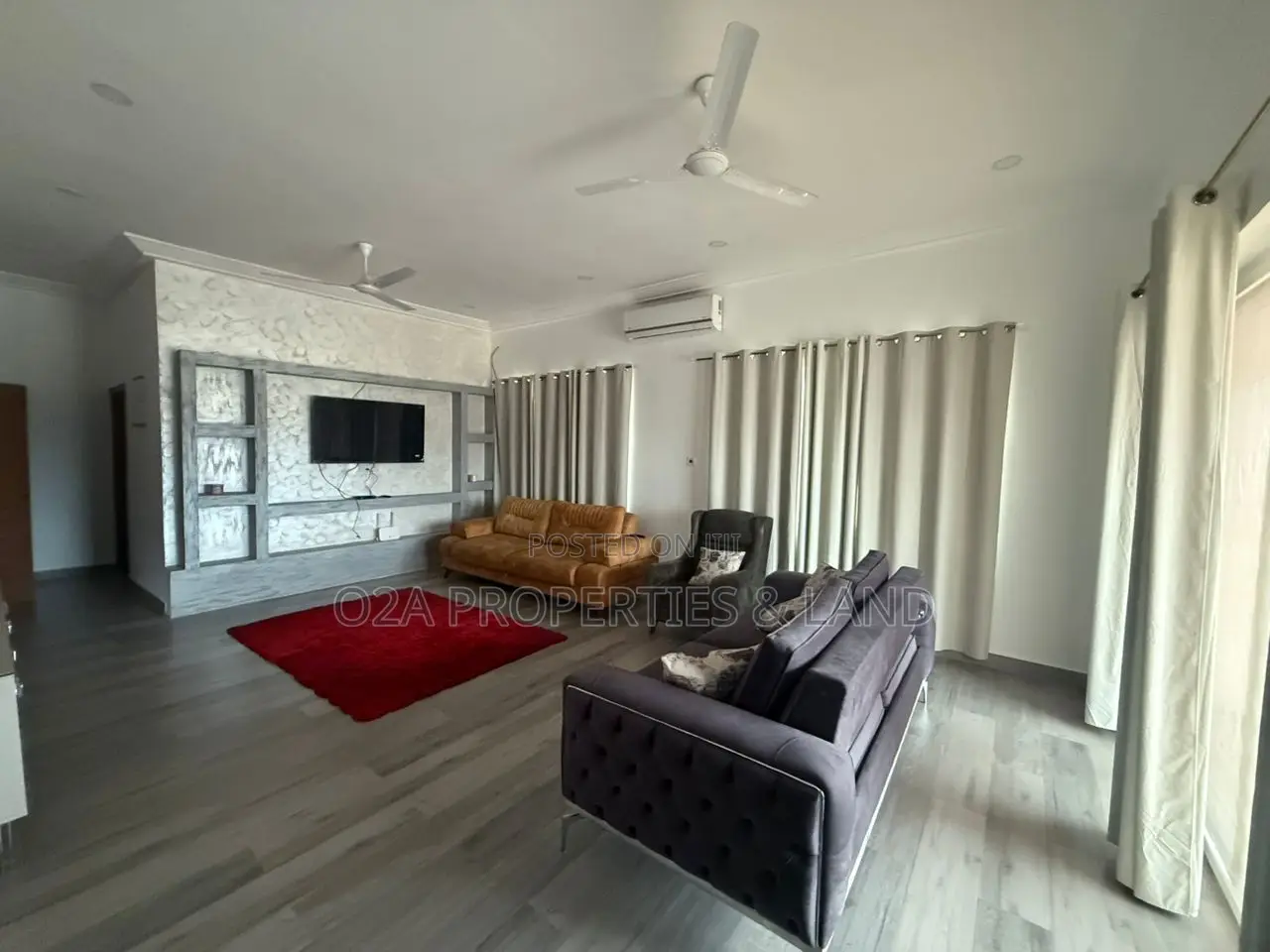 Furnished 3bdrm Apartment in East Airport for rent in Airport Residential Area